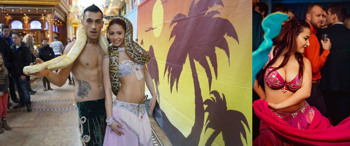 Fakir voor zigeunersfeesten